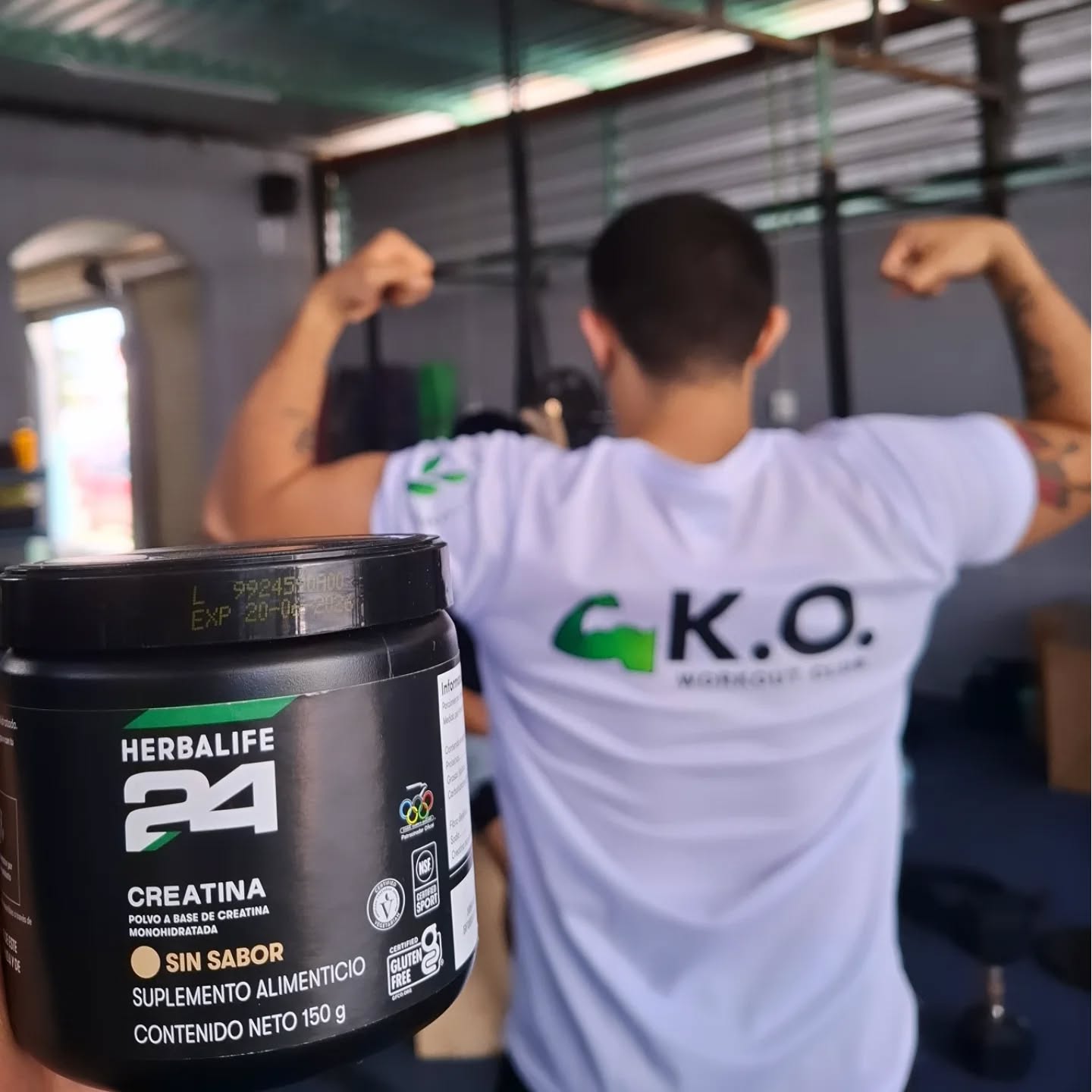 Camiseta KO Verde